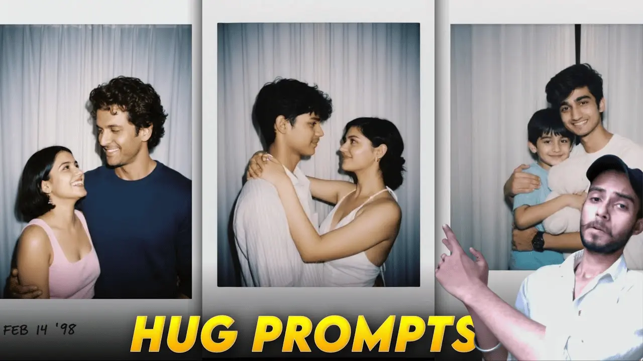 Gemini AI Hug Photo Editing